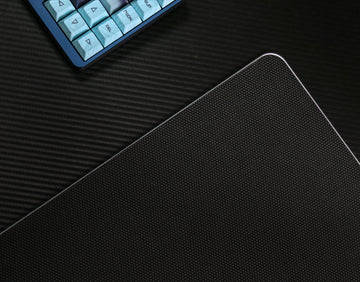 Gaming Glasspad - Black - keystrook